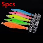 Leurre souple avec un hame�on pour p�cher le calamar, app�t artificiel id�al pour p�che a la catapulte ...