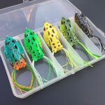 Leurres souples pour la pche au dessus du corps, leurres pour attraper des poissons tels que les grenouilles, ...