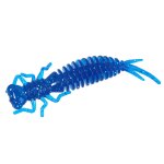 Leurres souples en silicone avec odeur de poisson, ver de larve, appts nageurs d'eau douce, bar et brochet, ...