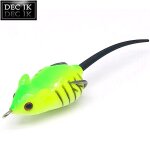 Leurre souris en plastique souple, app�t artificiel de type poisson nageur id�al pour la p�che en surface, ...