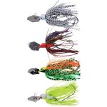 Leurre spinnerbait artificiel de type poisson, app�t artificiel id�al pour la p�che au brochet, 7cm, ...