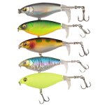 Leurre whopper plopper pencil rigide avec queue rotative souple, app�t artificiel wobbler id�al pour ...