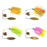 Leurre wobbler en mtal dur artificiel pour la pche, appt artificiel pour attraper des poissons comme ...
