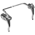 Levier frein droit gauche aluminium double commande diamtre 22, 2mm vlo course