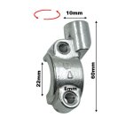 Type d - (l levier de frein a intervalles principaux pour moto, pince de montage de r�troviseur, adaptateur ...