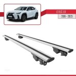 Compatible avec lexus ux (za10) 2019 - 2025 hook model barres de toit railing porte - bagages de voiture ...