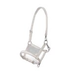 Licol pour cheval en cuir kavalkade yearling mixte blanc