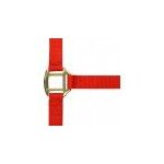 Licol nylon norton doubl� cuir rouge taille poney