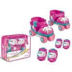 Licorne - patins roller avec protections licorne