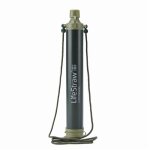 Lifestraw go2 filtre d'eau bouteille avec paille de filtre int�gr�e gris