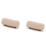 Light beige garniture d'insertion de pilier de voiture a b c, couvercle  airro. com , badge pearl pour ...