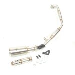 Ligne d'�chappement compl�te mk2 inox ixrace pour moto zontes 125 u1 az3292s