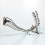 Ligne pot echappement silencieux inox leovince pour moto honda 500 cbr r ie 2013 - 2015