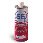 Liquide de frein 55 + dot 4 (485ml) : bendix