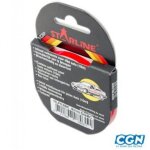 Liser de jante motip pour moto nlf03bk rouge fluo 6mm x 10m neuf