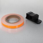 Liser de jante vicma pour moto p9c990024b orange fluo 7mm x 6m neuf