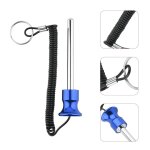 Longe de p�che a ressort magn�tique, epingle de pile de poids, mat�riel de p�che, piste, outils de p�che, ...