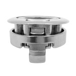 Loquet en acier inoxydable 316 bateau marin 50mm, traction affleurante, pont, trappe, loquet