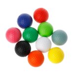 Lot de 10 balles de golf pour pratique professionnelle, jouet d'entra�nement en int�rieur et en ext�rieur, ...