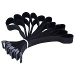 Lot de 10 bandes de v�lo en nylon, 20x250mm, attaches de c�ble, sangles de bouteille, lampe de poche