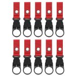 Lot de 10 boucles de bouteille d'eau en nylon durable - clips mains libres pour la randonn�e, le camping ...