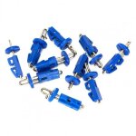 Lot de 10 clips d'app�ts de haute qualit�, mini, r�sistants a l'usure, pour p�les de p�che