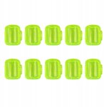 Lot de 10 etuis a hameçons de pêche a clapet, portables, jaunes, taille s Lot de 10 etuis a hameçons de pêche a clapet, portables, jaunes, taille s