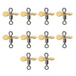 Lot de 10 leurres de p�che a faire soi - m�me, hame�ons, accessoires de p�che, h�lice, spinnerbait, accessoire ...