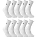 Lot de 10 paires de chaussettes de sport, de tennis, de travail homme femme coton (i1r). [s1471]