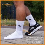 Lot de 10 paires de chaussettes de sport, de tennis, de travail homme femme coton (i1r). [s1474]