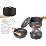 Lot de 10 ustensiles de cuisine de camping portables pour camping en plein air randonne pique - nique ...