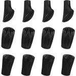 Lot de 12 btons de marche en caoutchouc - diamtre intrieur : 11 mm - pour btons de randonne - pices ...