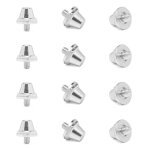 Lot de 12 crampons de rechange pour chaussures de football (11 mm, 13 mm, 15 mm) de qualite superieure ...