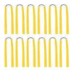 Lot de 12 elastiques plats et elargis pour catapulte, pour la chasse