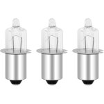 Lot de 2 ampoules led e10 4, 5 v - 6 v - culot a vis e10 - ampoules led 2835 8smd - jaunes - mise a niveau ...