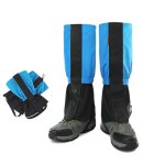 Lot de 2 anti - neige antimite alpinisme gutre respirable neige legging gutres etanche gutres de bleu(enfan ...