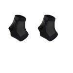 Lot de 2 attelles de maintien de cheville noires professionnelles m