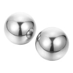 Lot de 2 balles d'exercice pour les mains, balles de fitness en métal, balles pour les mains, balles ... Lot de 2 balles d'exercice pour les mains, balles de fitness en métal, balles pour les mains, balles ...