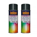 Lot de 2 bombes de peinture belton spectral ral7016 gris anthracite
