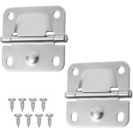 Lot de 2 charnires de glacire pour coleman 5235 6262 6270, en acier inoxydable remplacement de charnire ...