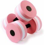 Lot de 2 haltres flottants pour sports nautiques(rose, rouge, bleu, vert)