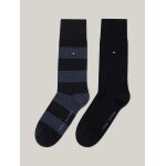 Lot de 2 paires de chaussettes classics rayes th men rugby sock 2p / dark navy - 43 - 46