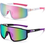 Lot de 2 paires de lunettes rapides pour femme, lunettes rapides pour homme, enfant, lunettes de sport ...