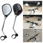Lot de 2 rtroviseurs latraux de faucon moto universel avec boulon 10mm et embouts de guidon 7 / 8  ...