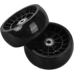 Lot de 2 roues de rechange pour trottinette electrique clignotantes robustes et faciles a installer.