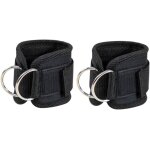 Lot de 2 sangle musculation, sangle de tirage, sangle cheville musculation poulie, sangle poignet musculation, ...
