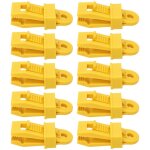Lot de 20 a 25 pinces pour b�che, grandes pinces pour tente, robustes, avec poign�e verrouillable, pour ...