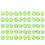 Lot de 20 a 2500 hame�ons triples, bo�tier de protection en poly�thyl�ne, capuchons de s�curit� vert ...