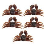 Lot de 20 a 255 leurres de pche ralistes en pvc souple, appts artificiels pour crabe, accessoires ...