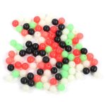 Lot de 20 a 400 perles lumineuses pour p�che au rockfishing - m�lange de couleurs - leurre souple - 10 ...